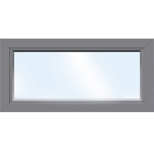 Élément fixe de fenêtre en plastique ARON Basic blanc/anthracite 1350x1000 mm-thumb-0