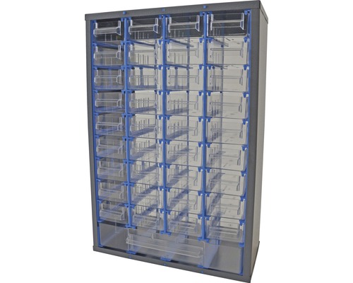 Système d''armoire avec tiroirs pour le rangement des outils