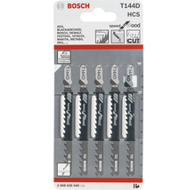 Lame de scie sauteuse Bosch T 144 D pack de 5-thumb-1