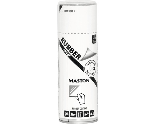 Film à pulvériser RUBBERcomp Maston blanc 400 ml