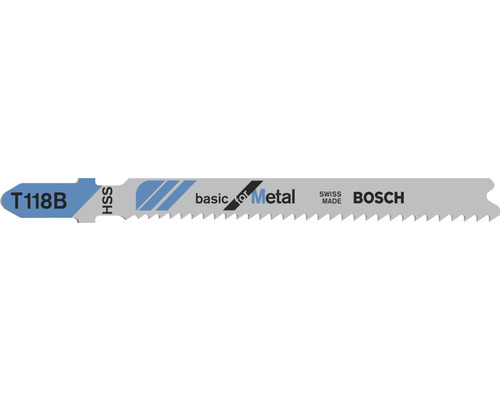 Lame de scie sauteuse Bosch T 118 B pack de 3-0