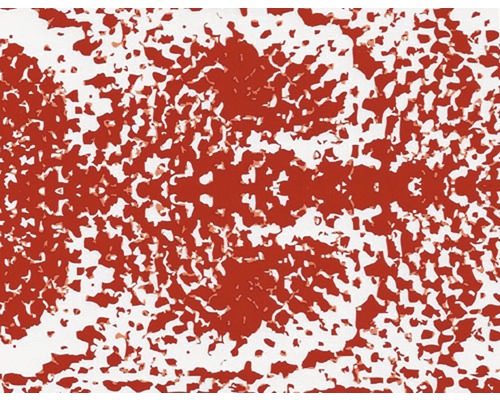 Film d'impression à l'eau serpent rouge CD-306 100 x 50 cm Représentation abstraite d''une structure de surface irrégulière