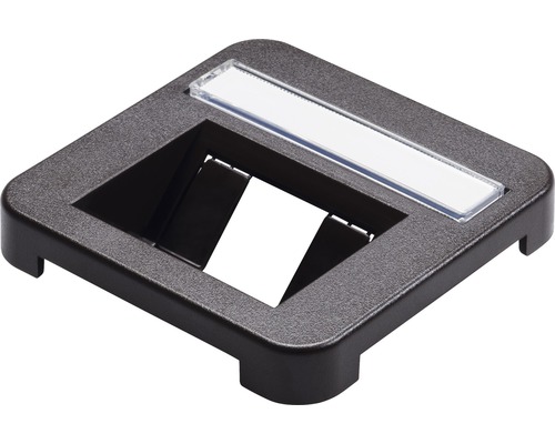 Cache interrupteur avec champ d''inscription