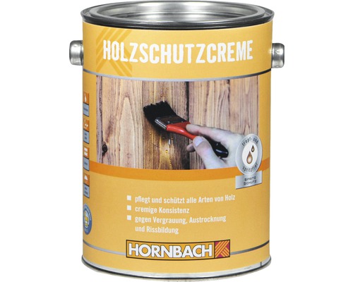 Crème de protection du bois HORNBACH incolore 2,5 l