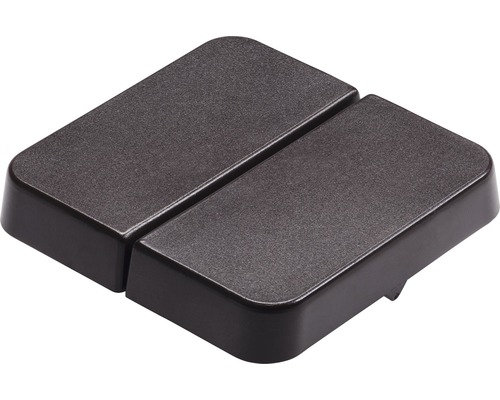 Schwarzer Magnetverschluss