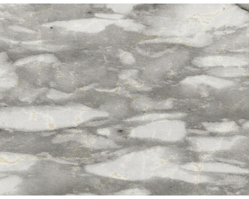 Film d'impression à l'eau marbre CS-15-1 100 x 50 cm Plaque de marbre grise avec veinure naturelle.