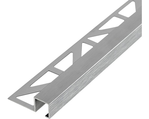 Profilé de finition rectangulaire Dural Squareline DPSA 1162-SF 11 mm longueur 250 cm aluminium