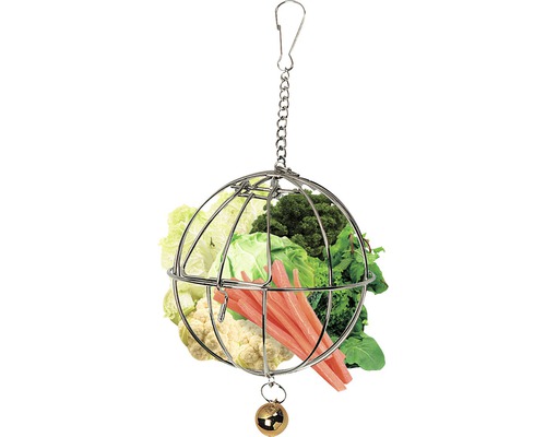 Boule à salade Karlie métal ø 9 cm Boule à salade Karlie métal ø 9 cm