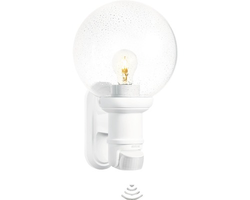 Spot extérieur à LED Tunga 2 x 3,5 W 2 x 420 lm h 12,1 cm IP54 métal  anthracite blanc avec détecteur de mouvement - HORNBACH