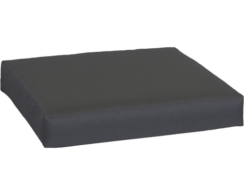 Coussin pour surface d'assise de palette Premium 60 x 80 cm polyester anthracite