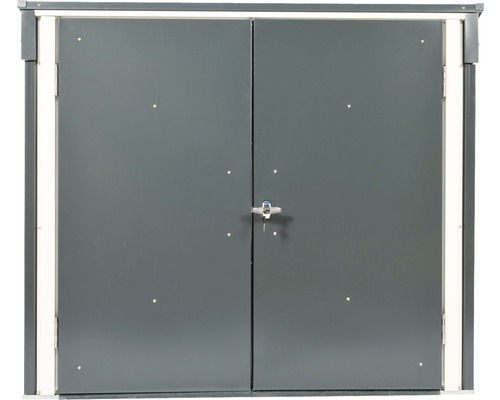 Doppeltür eines Gerätehauses