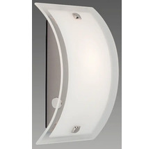 Applique murale 1 ampoule 12x20 cm Elysee blanc