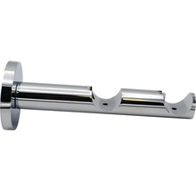 Support Rivoli function chrome 2 tringles Ø 20 mm