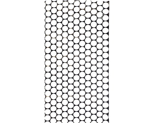 Rouleau pour poutre CATNIC métal perforé 25 m x 20 cm Mosaïque avec des formes rondes