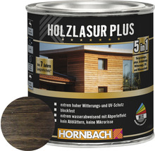 Pot de lasure pour bois Plus avec échantillon de couleur et caractéristiques du produit