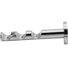 Support trois tringles Rivoli track 3 chrome Ø 20 mm