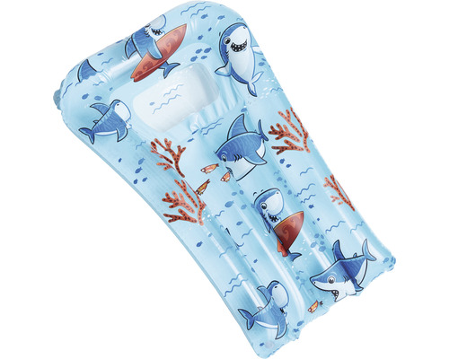 Aufblasbare Luftmatratze mit Hai-Motiv für Kinder