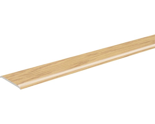 SKANDOR Übergangsprofil Eiche selbstklebend 2x28x900 mm Bodenprofil aus Holzdekor