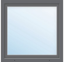 Fenêtre en PVC ARON Basic blanc/anthracite 550x500 mm tirant gauche-thumb-0