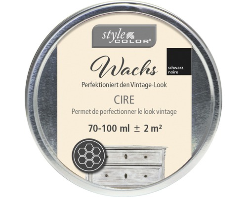 Cire pour peinture à la craie StyleColor noir 100 ml Cire pour peinture à la craie StyleColor noir 100 ml
