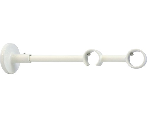 Wandträger wire track 2-läufig für Rivoli weiß Ø 20 mm 20 cm lang