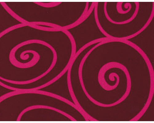Film d'impression à l'eau tourbillons rose vif CD-198 100 x 50 cm Papier peint à motif de spirales