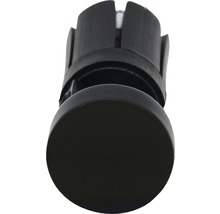 Embout match pour Rivoli noir Ø 20 mm 2 pièces