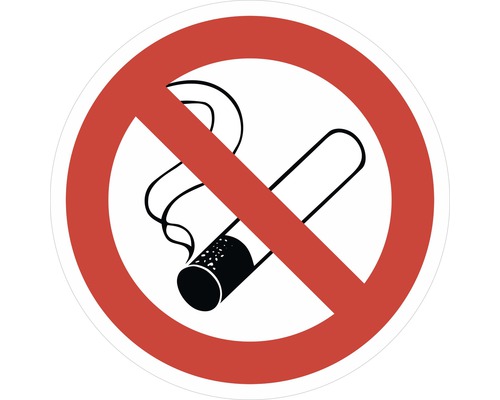 Autocollant « Interdiction de fumer » Ø60 mm