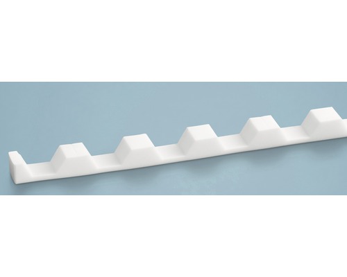 Weißes Dämmprofil für den Innenausbau