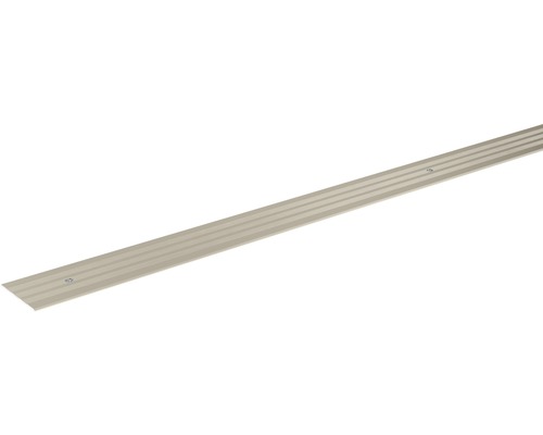 SKANDOR Übergangsprofil cognac eloxiert gelocht 2x29,5x2700 mm Übergangsprofil aus Metall mit Schrauben