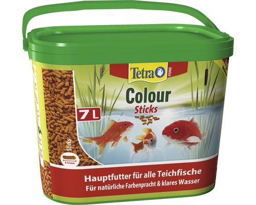 Tetra Colour Sticks Teichfutter im 7 Liter Eimer