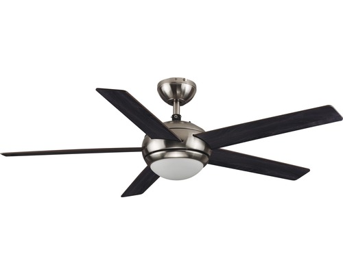 Ventilateur de plafond Madeira Paramito 55 W - sans ampoule 50 dB(A) avec télécommande Ø 132 cm nickel fonction minuterie mode été + hiver-0