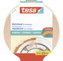 Tesa Ruban de masquage pour courbes, 25 mm x 25 m