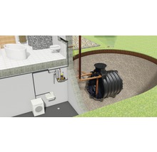 Regenwassernutzungsanlage Manuperfekt 4.500 Liter