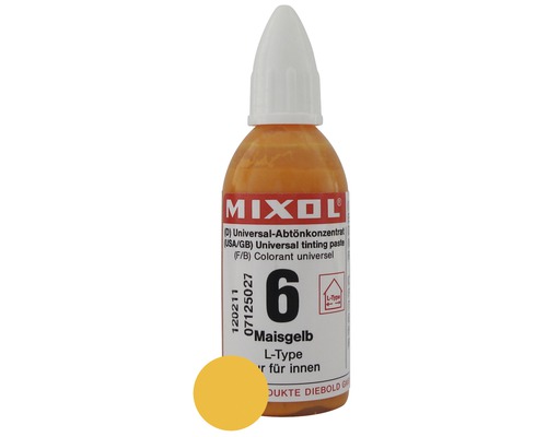 Concentré de colorant MIXOL® 6 jaune maïs 20 ml