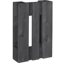 Quart de palette de projet 60x40x15 cm, anthracite-thumb-0