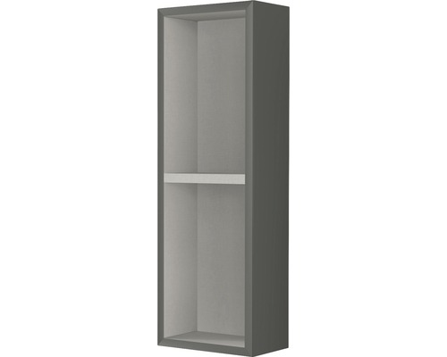 Meuble suspendu Baden Haus Eden largeur 20 cm gris taupe mat livré déjà monté 53135-0