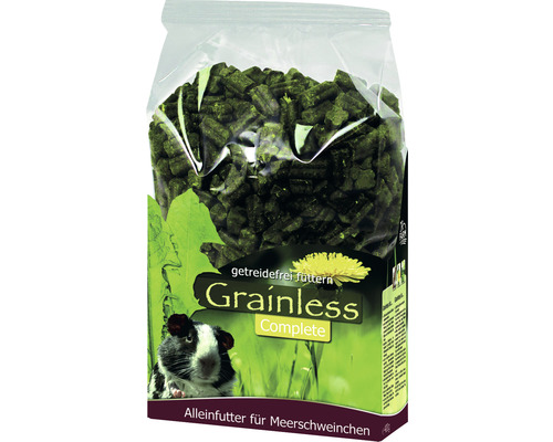 Meerschweinfutter JR Grainless Complete, 1,35 kg Verpackung Guinea Pig Grainless Complete Alleinfutter für Meerschweinchen