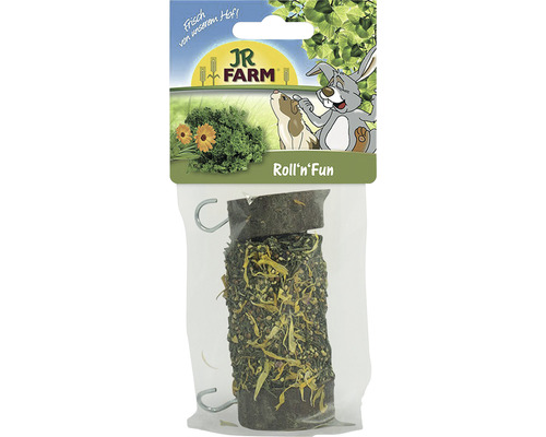 Nagerfutter JR Farm Roll´n Fun, 1 Stück JR Farm Roll''n''Fun Nager-Spielzeug mit Kräutern und Blüten