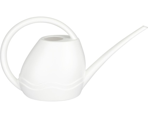 Arrosoir blanc avec long bec