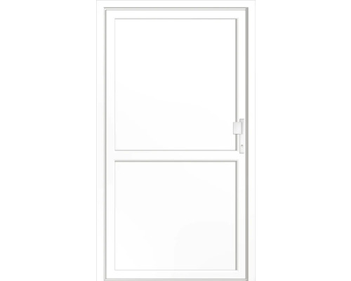 Porte blanche avec poignée