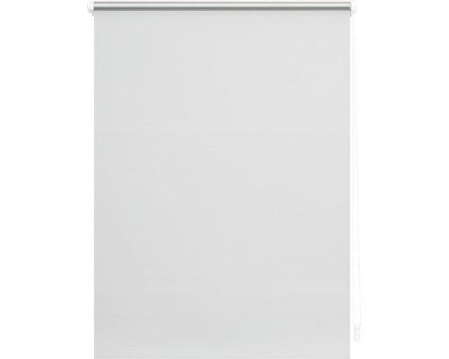 Weisse Rollgardine für Fenster