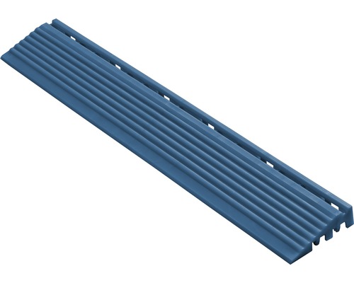 Profil d''arrêt d''escalier bleu pour l''extérieur