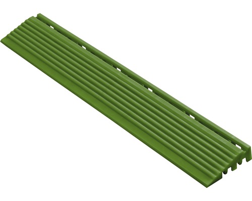 Protection d''arête verte en plastique