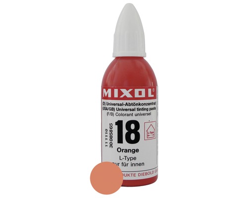 Concentré de colorant MIXOL® 18 orange 20 ml