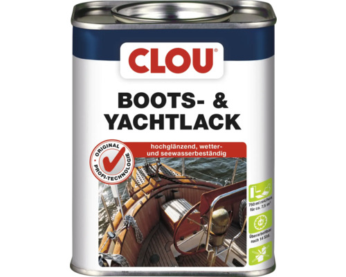 Laque à bateaux laque pour yachts Clou 750 ml Boîte de laque pour bateaux et yachts Clou