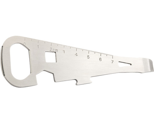 Outil multifonction en métal avec échelle de mesure