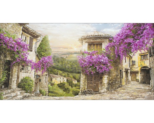 Tableau sur toile Colourful Toscana 50x100 cm