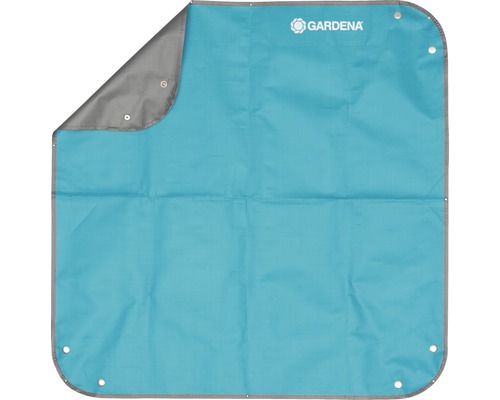 Voile de jardin pour rempoter avec le logo Gardena