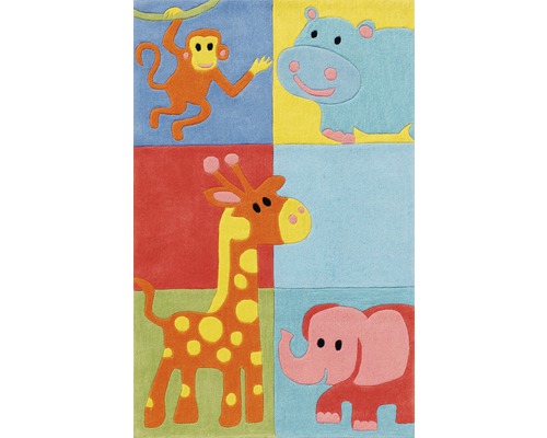 Tapis pour enfants Zoo Carreaux 80x150 cm
